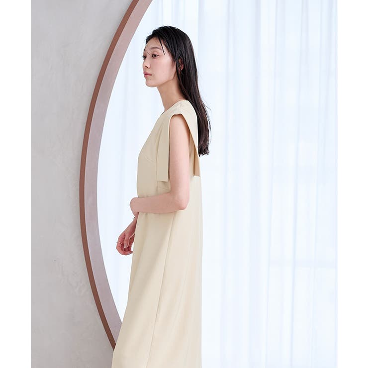 スクエアスリーブロングワンピース【UR’S ユアーズ】 | titivate | 詳細画像16 