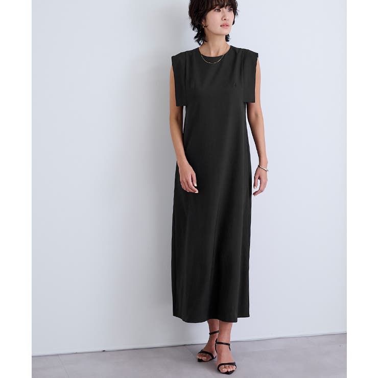 スクエアスリーブロングワンピース【UR’S ユアーズ】 | titivate | 詳細画像26 