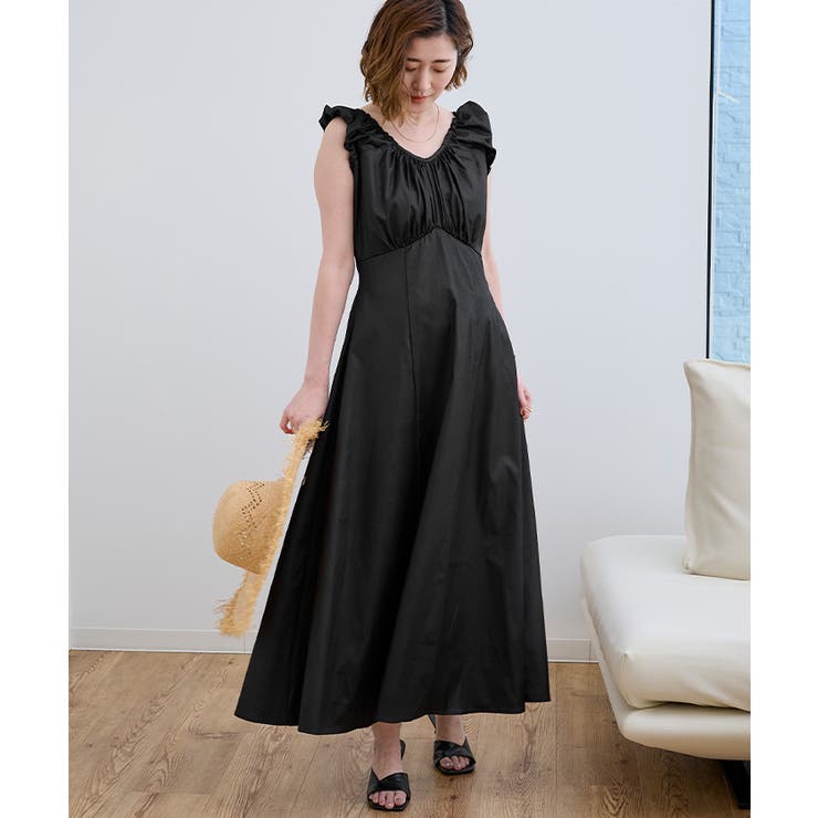 2wayネックAラインワンピース【UR’S ユアーズ】 | titivate | 詳細画像3 