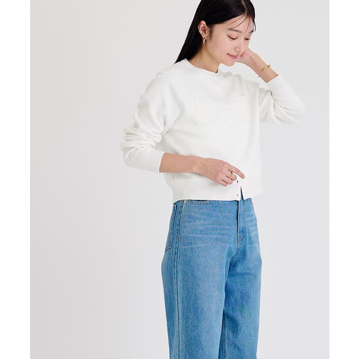 胸ポケットニットカーディガン【UR’S ユアーズ】 | titivate | 詳細画像24 