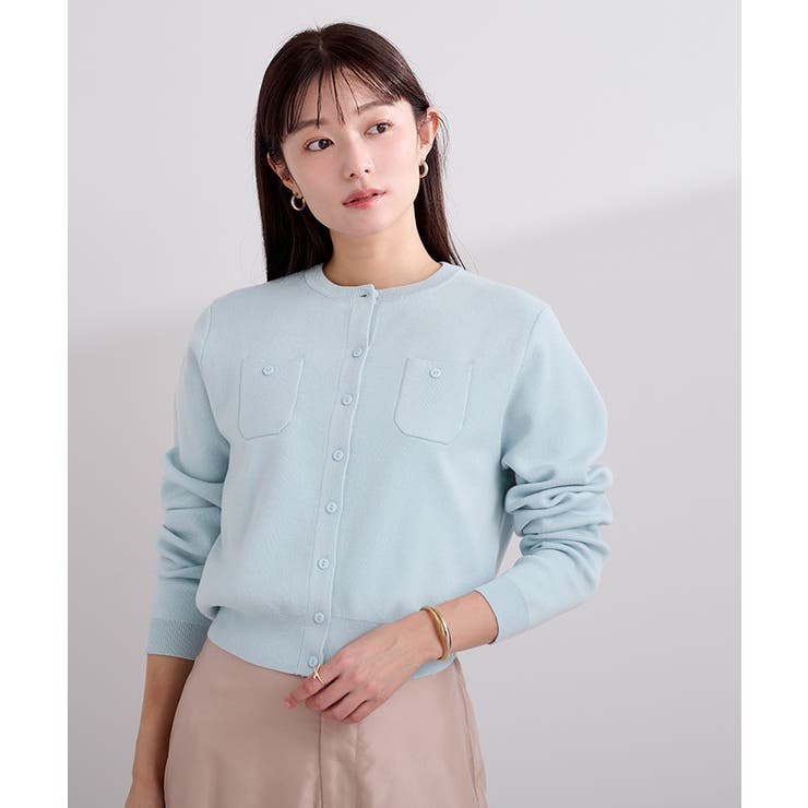 胸ポケットニットカーディガン【UR’S ユアーズ】 | titivate | 詳細画像27 