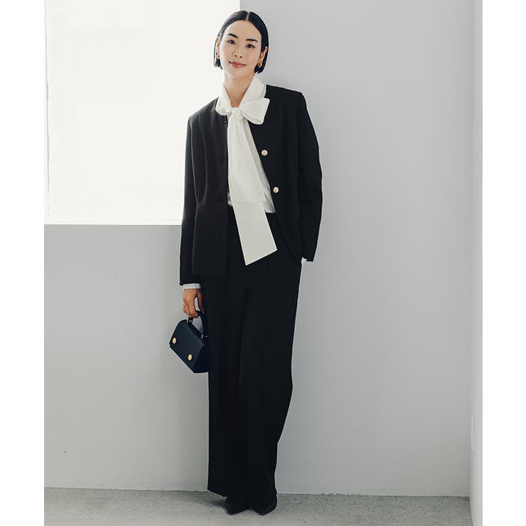 袖タックボウタイブラウス【UR’S ユアーズ】【セレモニー】 | titivate | 詳細画像15 