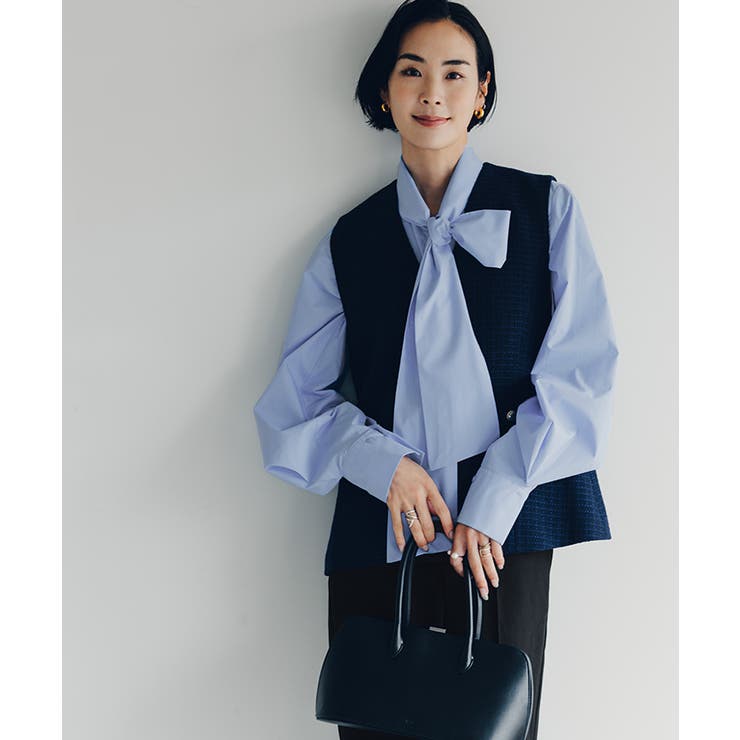 袖タックボウタイブラウス【UR’S ユアーズ】【セレモニー】 | titivate | 詳細画像20 