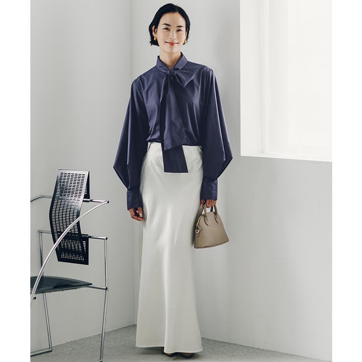 袖タックボウタイブラウス【UR’S ユアーズ】【セレモニー】 | titivate | 詳細画像22 