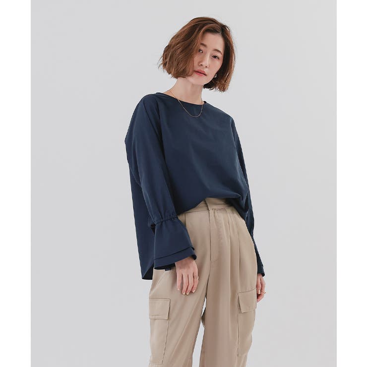 レイヤードスリーブブラウス【UR’S ユアーズ】【セレモニー】 | titivate | 詳細画像24 