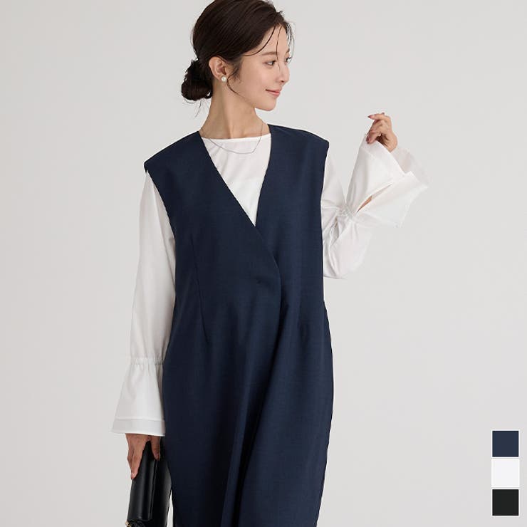 レイヤードスリーブブラウス【UR’S ユアーズ】【セレモニー】 | titivate | 詳細画像1 