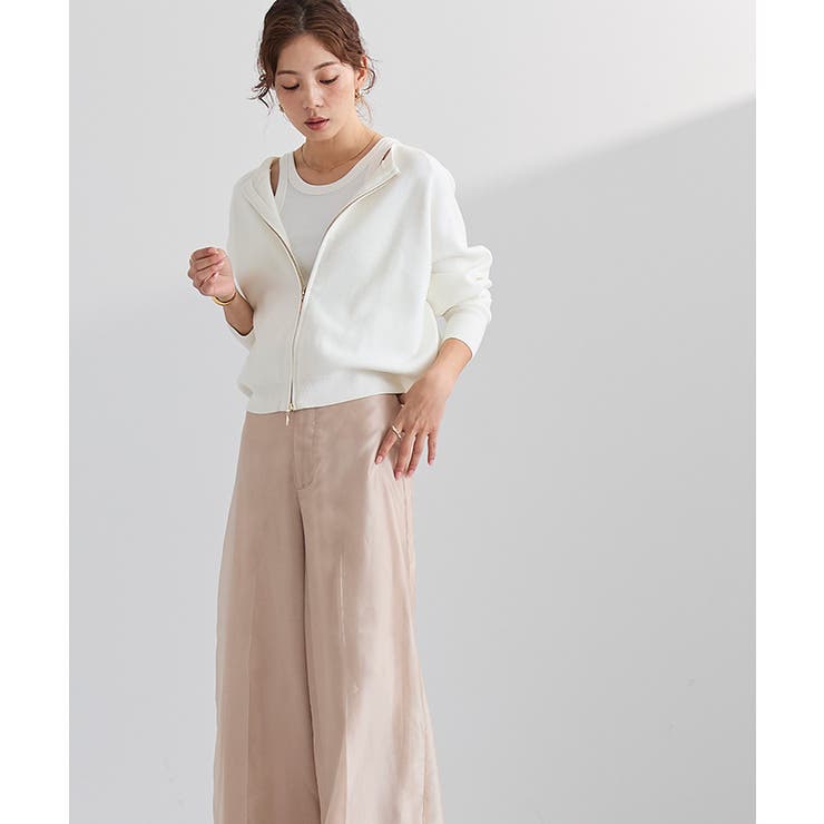 スウェットライクZIPニットカーディガン【UR’S ユアーズ】 | titivate | 詳細画像15 