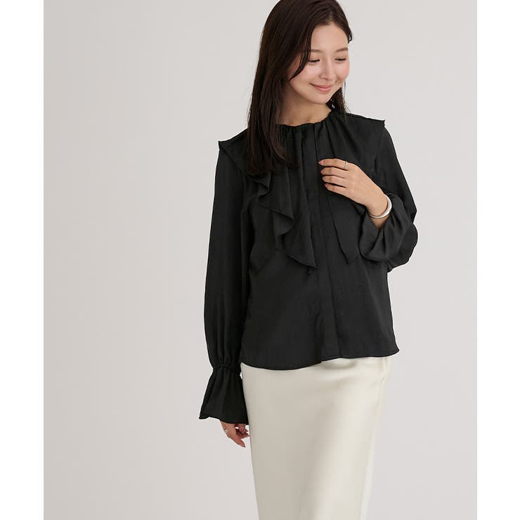 フリルカラーキャンディスリーブブラウス【UR’S ユアーズ】【セレモニー】 | titivate | 詳細画像26 