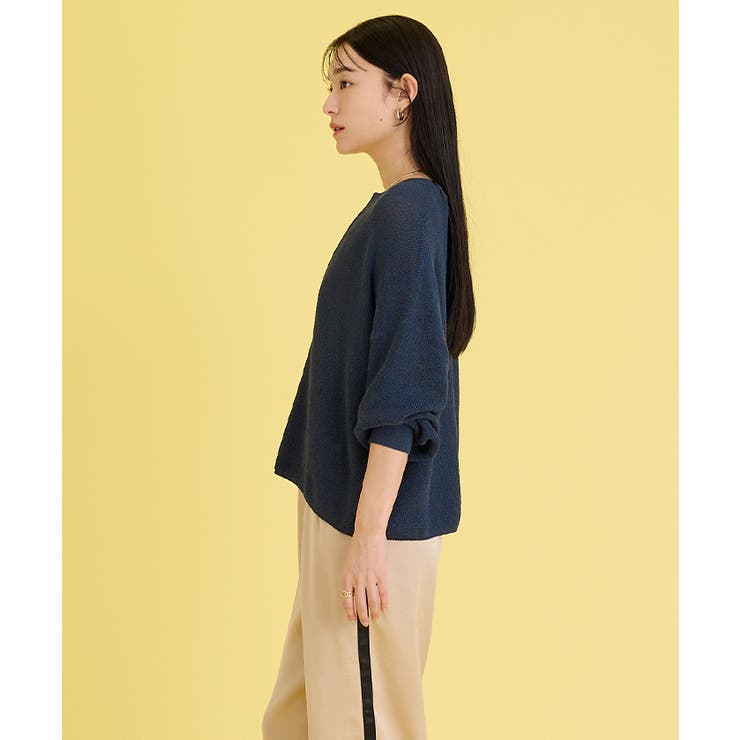 ミドルゲージディープVネックニット【UR’S ユアーズ】 | titivate | 詳細画像5 