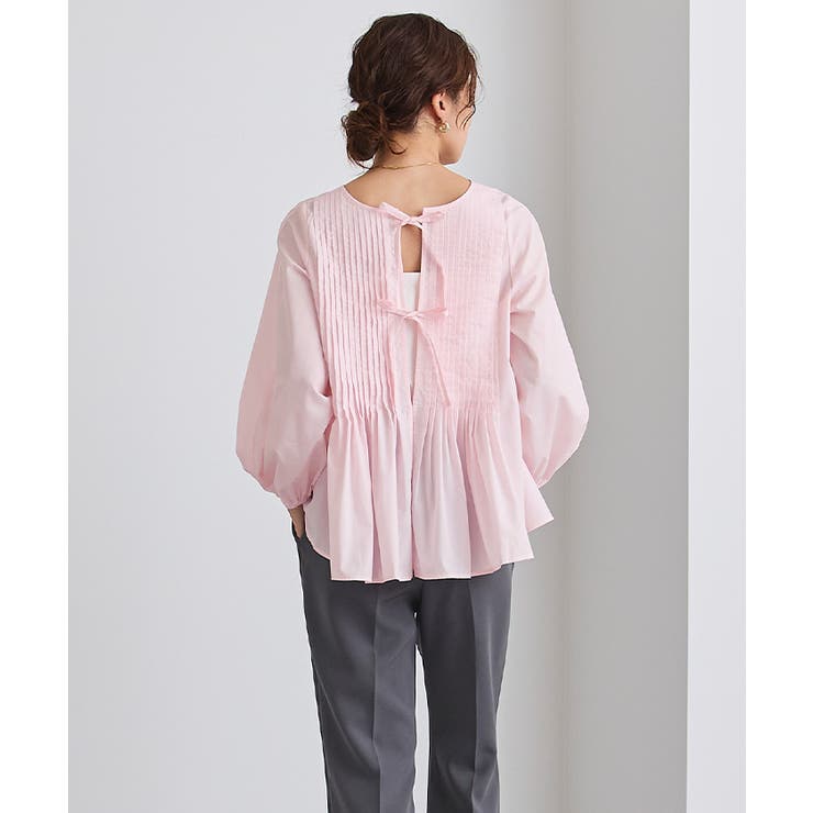 プリーツペプラムリボンブラウス【UR’S ユアーズ】 | titivate | 詳細画像26 