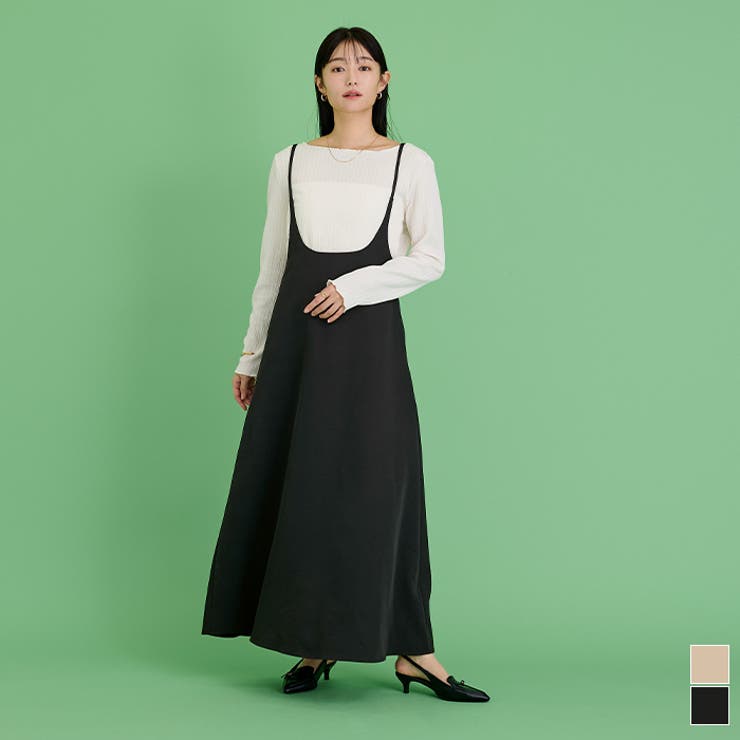 ジョーゼットキャミワンピース【UR’S ユアーズ】 | titivate | 詳細画像1 