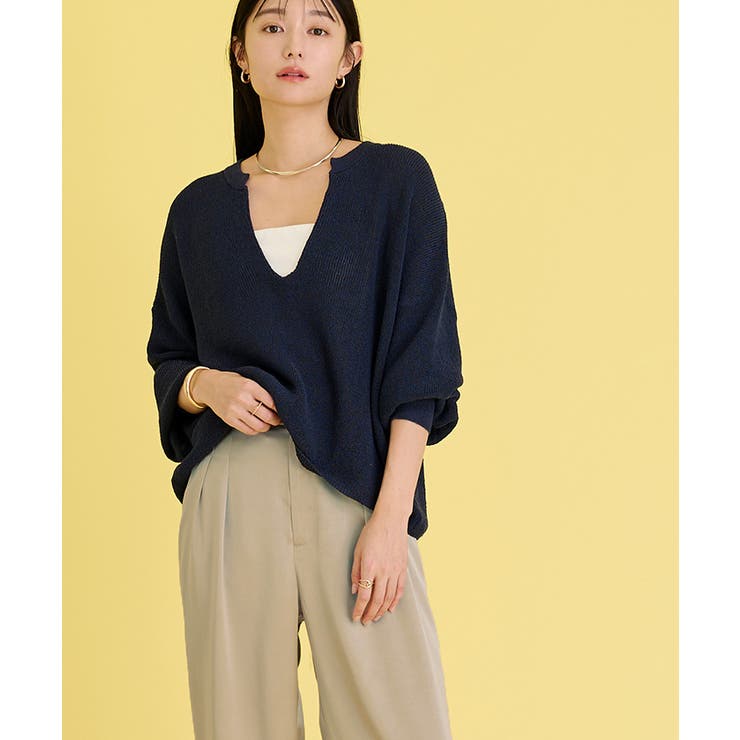 サテンラインワイドパンツ【UR’S ユアーズ】 | titivate | 詳細画像6 