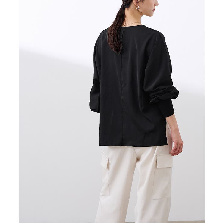 ラペルカラーブラウス【UR’S ユアーズ】 | titivate | 詳細画像9 