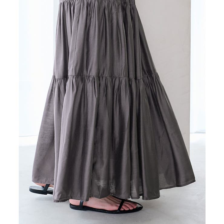 ティアードフレアスカート【UR’S ユアーズ】 | titivate | 詳細画像3 