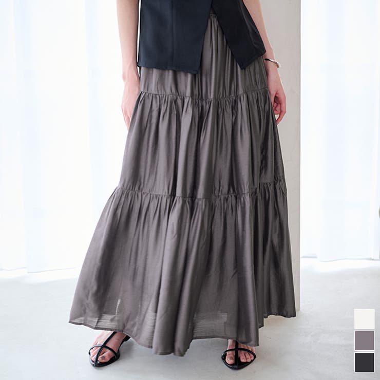 ティアードフレアスカート【UR’S ユアーズ】 | titivate | 詳細画像1 