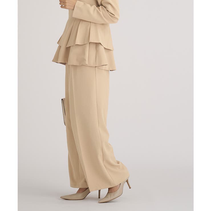 シークレットラインワイドパンツ【UR’S ユアーズ】【セレモニー】 | titivate | 詳細画像6 