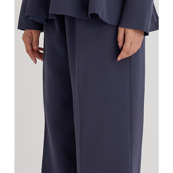 シークレットラインワイドパンツ【UR’S ユアーズ】【セレモニー】 | titivate | 詳細画像12 