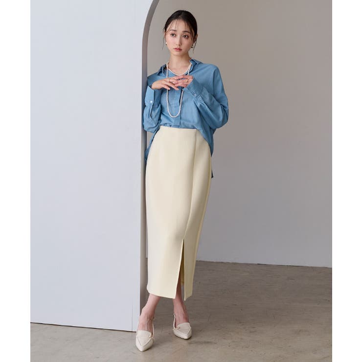 すご伸びポンチタイトスカート【UR’S ユアーズ】 | titivate | 詳細画像3 