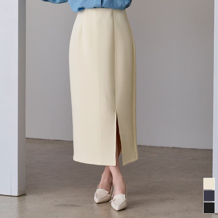 すご伸びポンチタイトスカート【UR’S ユアーズ】 | titivate | 詳細画像1 