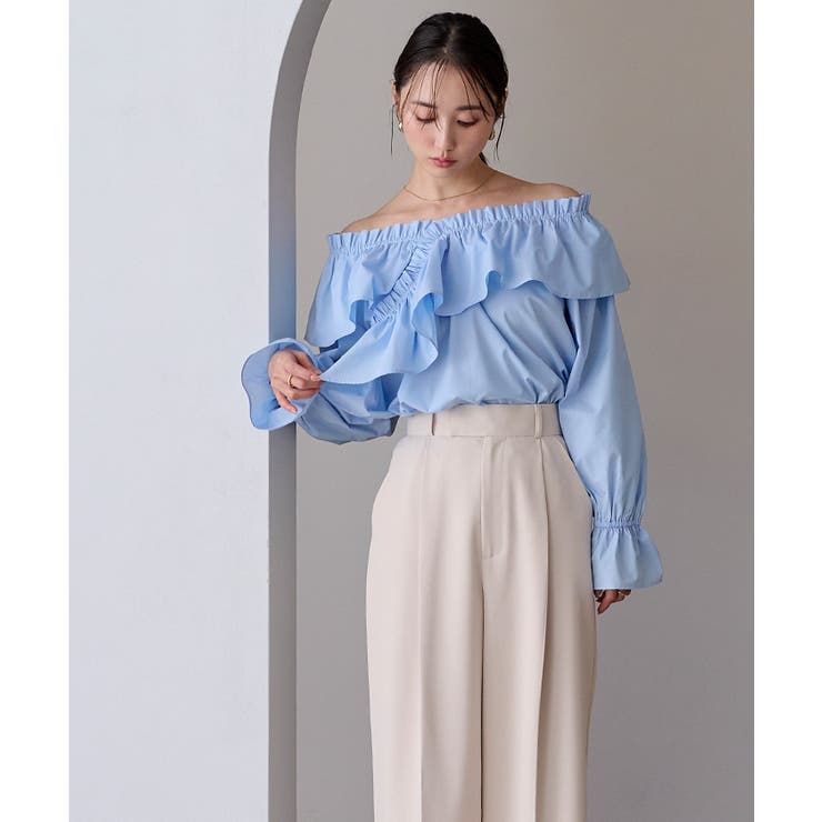 2wayフリルブラウス【UR’S ユアーズ】 | titivate | 詳細画像6 