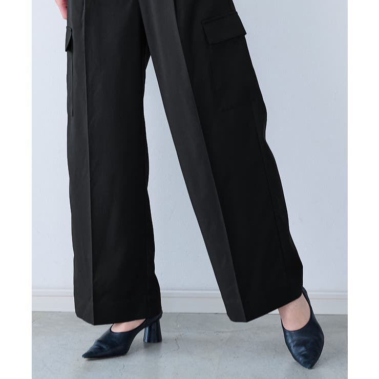 センタープレスカーゴワイドパンツ【UR’S ユアーズ】 | titivate | 詳細画像17 