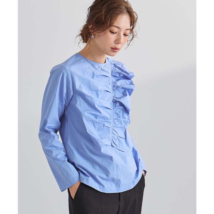 アシンメトリーラッフルブラウス【UR’S ユアーズ】 | titivate | 詳細画像28 