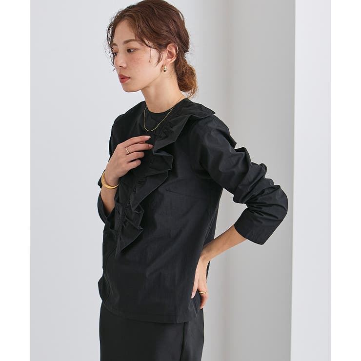 アシンメトリーラッフルブラウス【UR’S ユアーズ】 | titivate | 詳細画像16 
