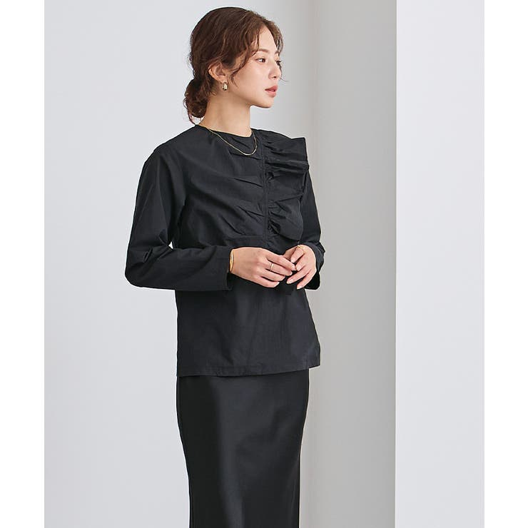 アシンメトリーラッフルブラウス【UR’S ユアーズ】 | titivate | 詳細画像17 