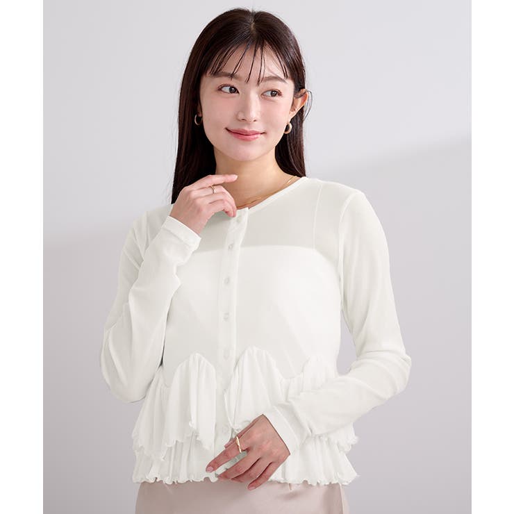 シアーペプラムカットソー【UR’S ユアーズ】 | titivate | 詳細画像16 