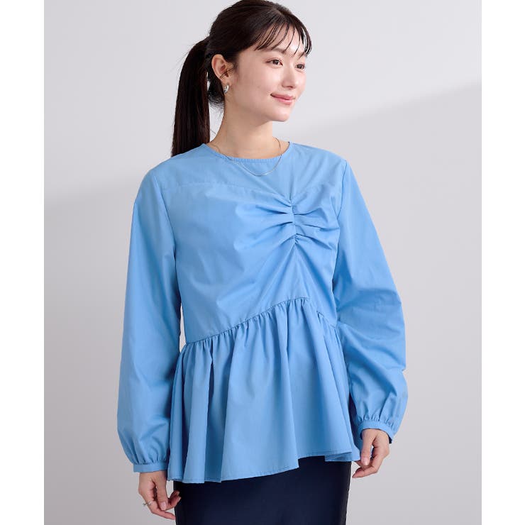 フロントデザインペプラムブラウス【UR’S ユアーズ】 | titivate | 詳細画像17 