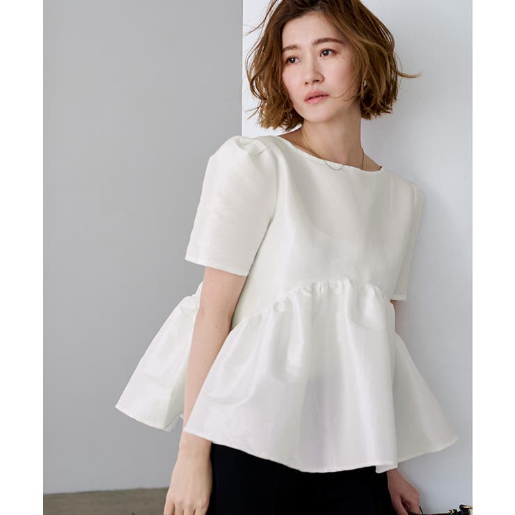 チューリップボートネックブラウス【UR’S ユアーズ】 | titivate | 詳細画像12 