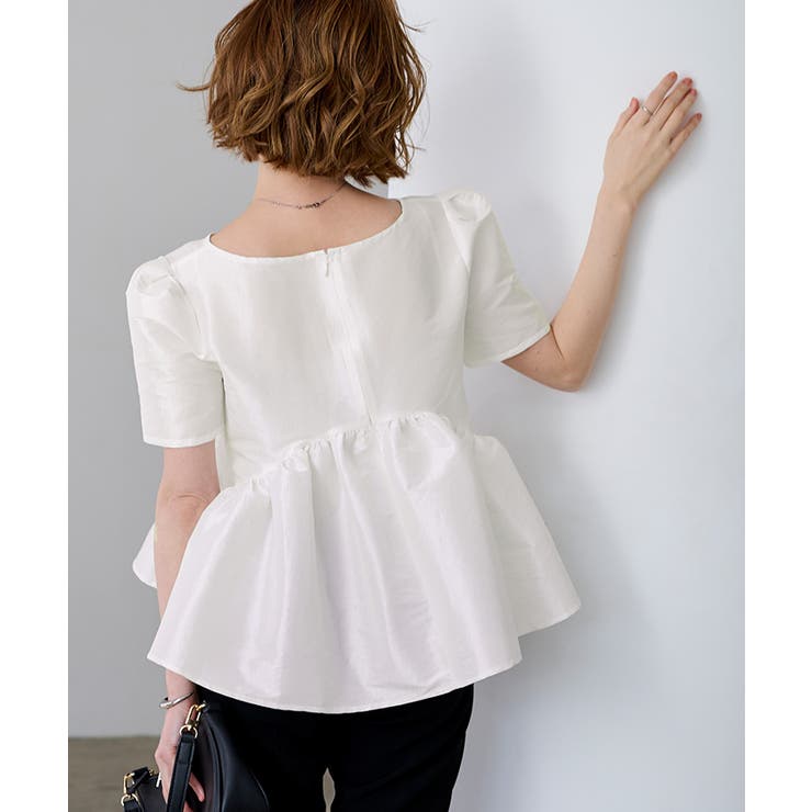 チューリップボートネックブラウス【UR’S ユアーズ】 | titivate | 詳細画像15 