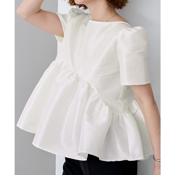 チューリップボートネックブラウス【UR’S ユアーズ】 | titivate | 詳細画像16 