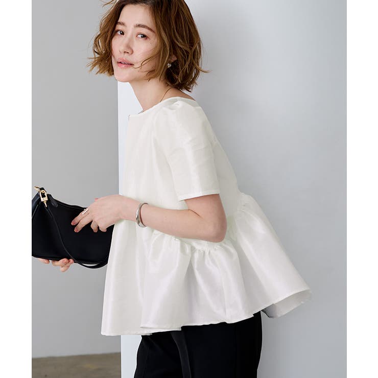 チューリップボートネックブラウス【UR’S ユアーズ】 | titivate | 詳細画像2 