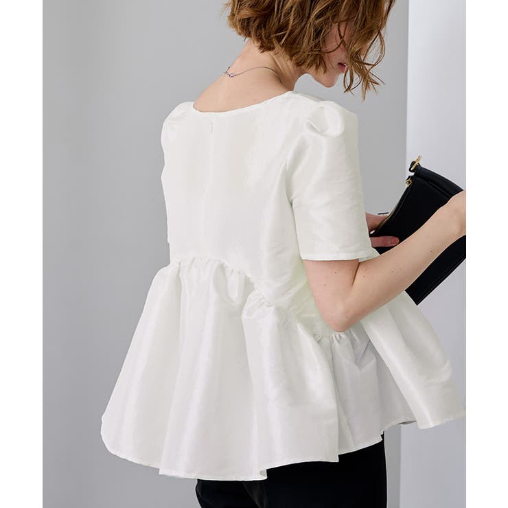 チューリップボートネックブラウス【UR’S ユアーズ】 | titivate | 詳細画像4 