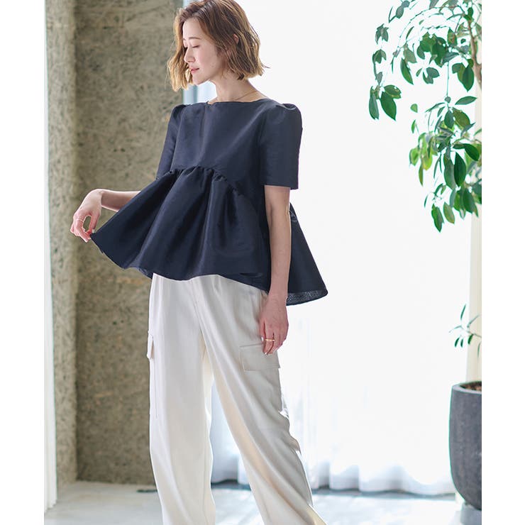 チューリップボートネックブラウス【UR’S ユアーズ】 | titivate | 詳細画像9 