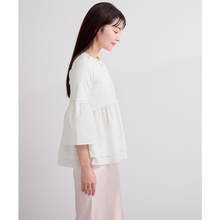 異素材ドッキングフレアプルオーバー【UR’S ユアーズ】 | titivate | 詳細画像20 