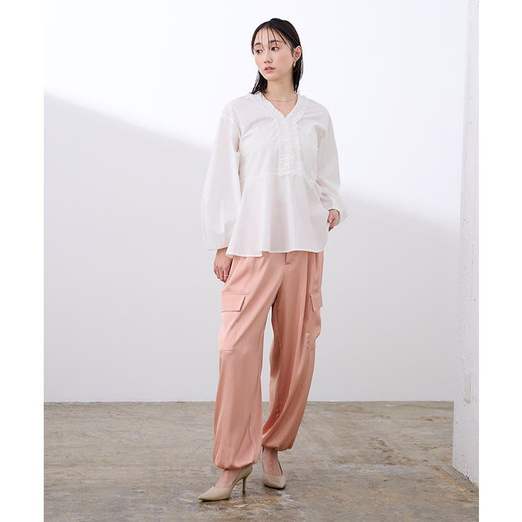 チュールフリルブラウス【UR’S ユアーズ】 | titivate | 詳細画像8 