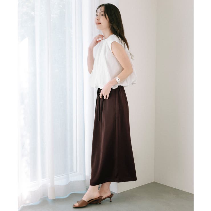サテンイージースカート【UR’S ユアーズ】 | titivate | 詳細画像13 
