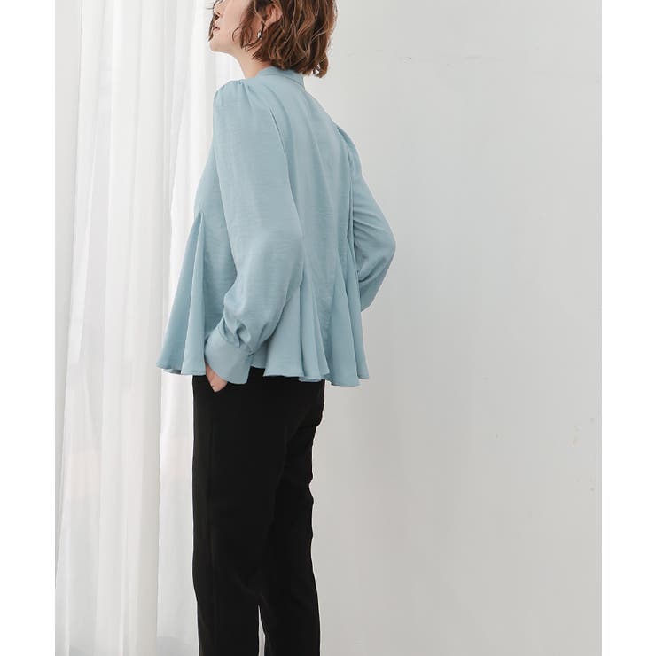 ヘムデザインフレアブラウス【UR’S ユアーズ】 | titivate | 詳細画像3 