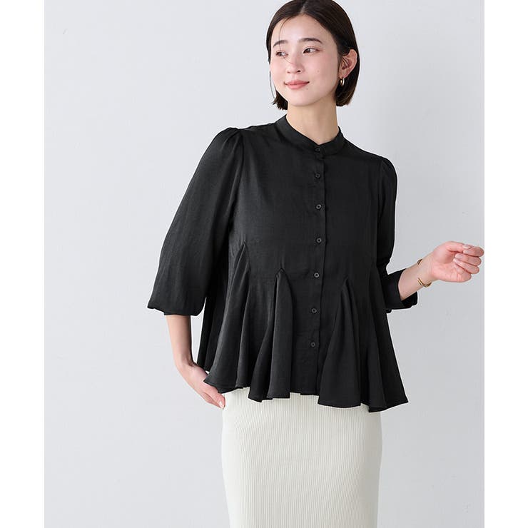 ヘムデザインフレアブラウス【UR’S ユアーズ】 | titivate | 詳細画像6 