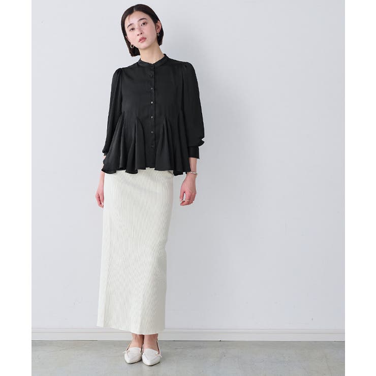 ヘムデザインフレアブラウス【UR’S ユアーズ】 | titivate | 詳細画像7 