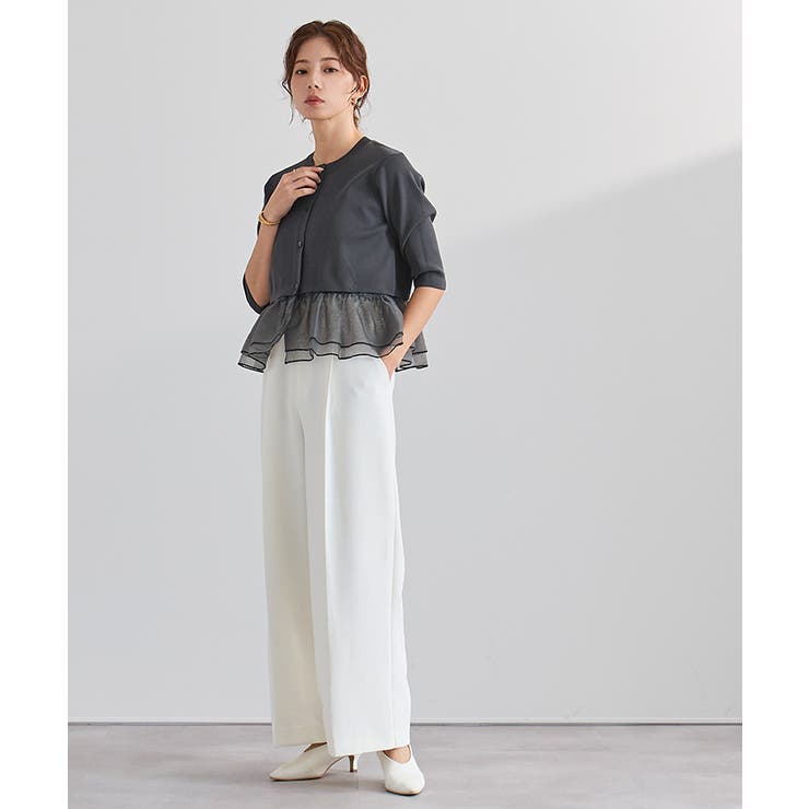 裾シアーニットカーディガン【UR’S ユアーズ】 | titivate | 詳細画像21 