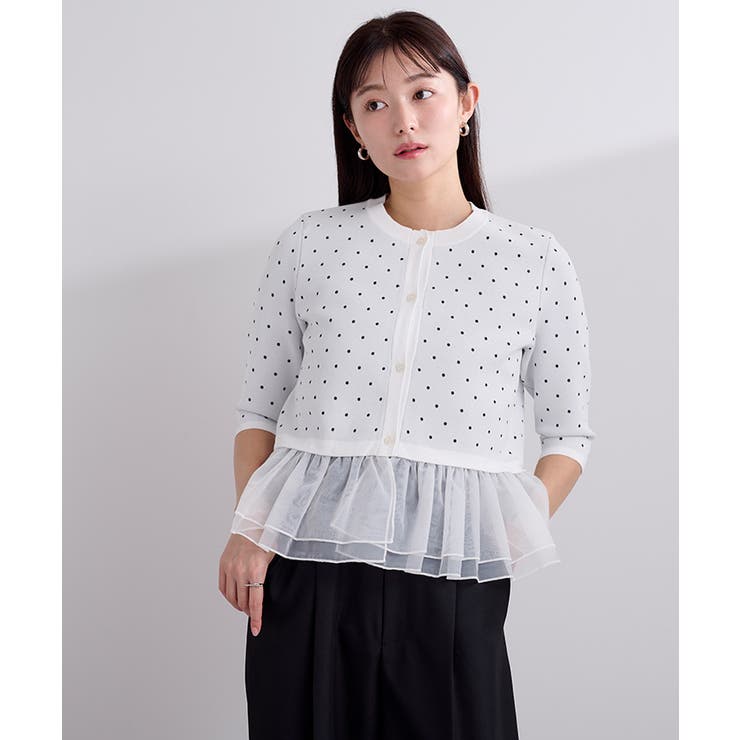 裾シアーニットカーディガン【UR’S ユアーズ】 | titivate | 詳細画像26 