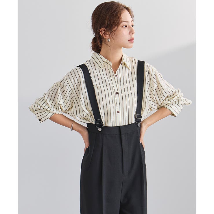 ストライプオーバーシャツ【UR’S ユアーズ】 | titivate | 詳細画像26 