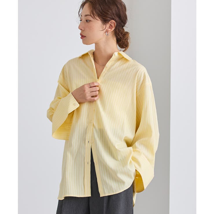 ストライプオーバーシャツ【UR’S ユアーズ】 | titivate | 詳細画像27 