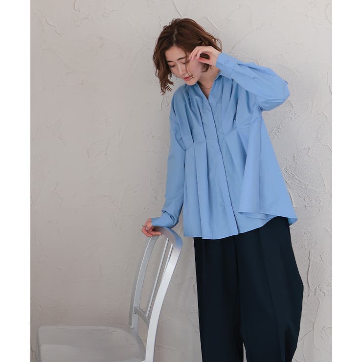 フロントウエストシェイプブラウス【UR’S ユアーズ】 | titivate | 詳細画像4 