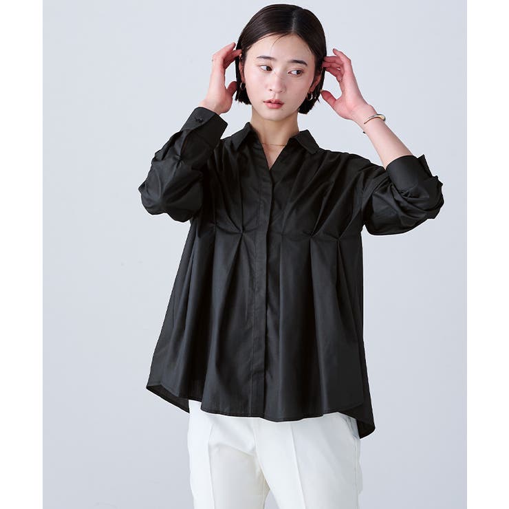 フロントウエストシェイプブラウス【UR’S ユアーズ】 | titivate | 詳細画像8 