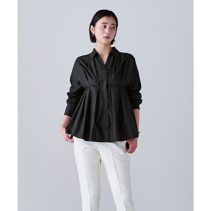 フロントウエストシェイプブラウス【UR’S ユアーズ】 | titivate | 詳細画像9 