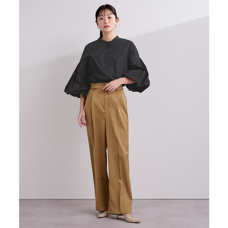 バンドカラー袖ボリュームブラウス【UR’S ユアーズ】 | titivate | 詳細画像26 